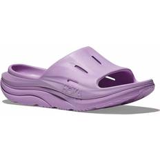 Hoka Pantoffeln & Hausschuhe Hoka Recovery Slide Sandal in Violet Bloom/Violet Bloom, M4.5/ W5.5