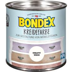 Weiß Acrylfarben Bondex Kreidefarbe Kreativ Weiß 500 ml
