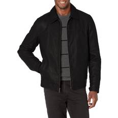 Tommy Hilfiger Men's Classic Faux Leather Jacket, black
