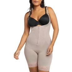 Pink Clothing Maidenform Ultra Sculpts Fajas Colombianas Open Bust Romper - Evening Blush