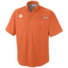Columbia Men's Orange Clemson Tigers Tamiami Shirt Orange Orange