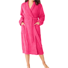 Clothing Women's Short Terry Robe - Pink Burst