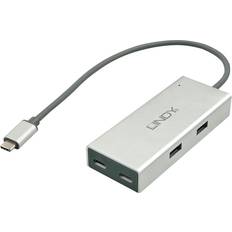 Lindy 4 Port USB 3.1 Type C Hub