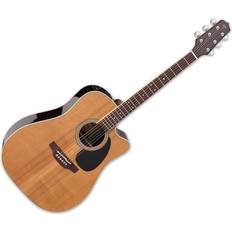 Musical Instruments Takamine EF360SC Dreadnought Acousitic-Electric Guitar