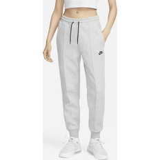 Damen - Grau Hosen & Shorts Nike NSW Tch Trainingshose Dk Grey Heather/Black