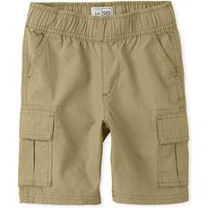The Children's Place Boy's Uniform Pull On Cargo Shorts - Flax (2060633-FX)