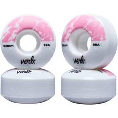 Wheels Verb Dip 99A Skateboard Wheels 4-Pack 52mm Marbel Pink