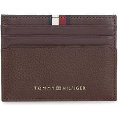 Tommy Hilfiger Lommebøker & Nøkkelholdere Tommy Hilfiger Signature Premium Leather Credit Card - Coffee Bean