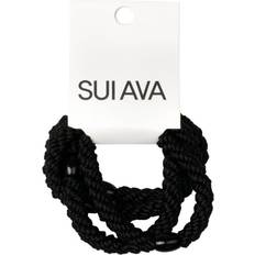 Sui Ava 4-pack Basic Essentials Elastics Black
