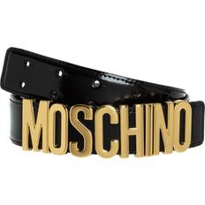 Moschino Accessories Moschino Black Logo Buckle Belt IT