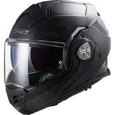 Aufklappbare Helme Motorradausrüstung LS2 FF901 ADVANT X SOLID Klapphelm matt schwarz