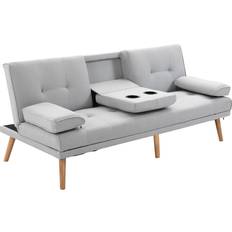Grau Sofas Homcom als 3-Sitzer Sofa