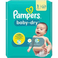 Pampers Baby Dry Diapers Size 1 2-5kg 21pcs
