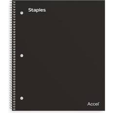Staples Calendar & Notepads Staples Accel 1-Subject Notebook 100 Sh.