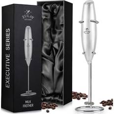 Milk Frothers Zulay Kitchen Executive Series Ultra Premium Gift Milk Frother Radiant