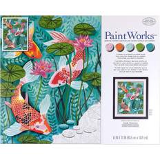 Paint by number Paintworks Koi Paint-By-Number Paint-by-Number Kit