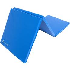 ProsourceFit Fitness ProsourceFit Tri-Fold Folding Exercise Mat Blue, ps-1952-tfm-blue