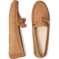 Cole Haan Women's Evelyn Bow Leather Driving Loafers Birch