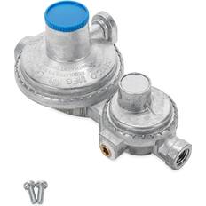 Gas Grill Accessories Camco 59323 RV Horizontal Propane Regulator, 2-Stage Quantity