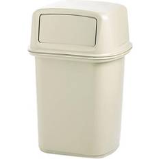 Rubbermaid DIY Accessories Rubbermaid Ranger Fire-Safe Container, Square, Structural Foam, 45gal, Beige