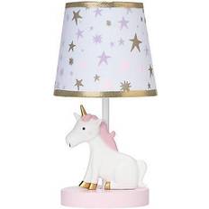 Bedtime Originals Lamp with Shade & Bulb Includes CFL Bulb Rainbow Unicorn Night Light