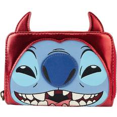 Wallets & Key Holders Loungefly Disney Stitch Devil Cosplay Zip Around Wallet As Shown