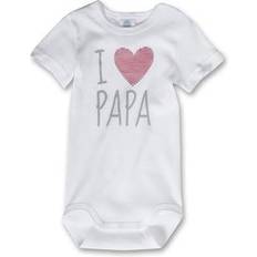 Sanetta Baby Body love Papa weiss