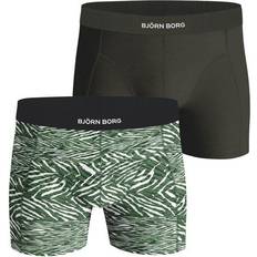 Björn Borg Premium Cotton Stretch Boxer 2-pack Mehrfarbig, Mehrfarbig
