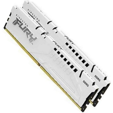 5600 MHz - DDR5 RAM minne Kingston Fury Beast White DDR5 5600MHz 2x32GB ECC (KF556C40BWK2-64)