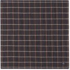 Lexington Checked Cotton Linen Cloth Napkin Beige (50x50cm)