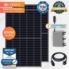 Set Solarmodule VESKA BKW-830/800_BL