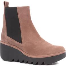 Fly London Boots Fly London Women's Chelsea Boot, Taupe