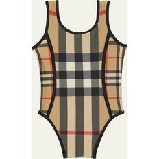 Swimsuits Children's Clothing Burberry Kids Baby Vintage Check swimsuit multicoloured