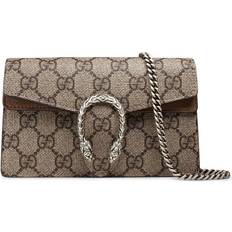 Crossbody Bags Gucci Dionysus GG Supreme Super Mini Bag - Beige