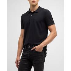 Tom Ford Short-sleeved polo shirt black