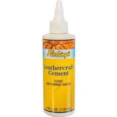 leathercraft cement strength & quick drying 4 ounce bottle