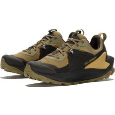 Salomon Men Hiking Shoes Salomon Men's Walking Boots Elixir Gtx Black/Dried Herb/Southern Moss for Men Green
