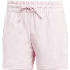 Damen - Rosa Shorts adidas Essentials Linear French Terry Shorts