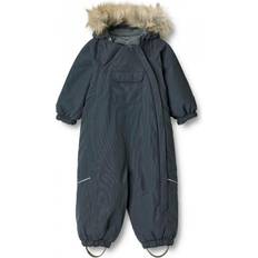 Borrelås Vinterdresser Wheat Nickie Tech Snowsuit - Dark Blue (8002i-996R-1108)