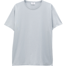 Filippa K T-skjorter Filippa K Men's Roll Neck Tee - Feather Grey