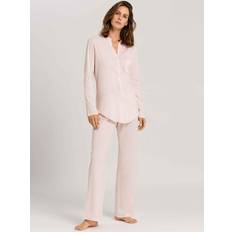 Hanro Cotton Deluxe Pajama Set LIGHT PINK