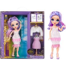 Dolls & Doll Houses Rainbow High Fantastic Fashion Violet Willow Purple 11” Fashion Doll and Playset with 2 Complete Doll Outfits, and Fashion Play Accessories, Great Gift for Kids 4-12 Years Old