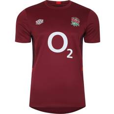 Rugby Balls Umbro England Rugby Gym Training Jersey Red Junior