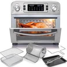 Ovens Deco Chef 24qt countertop air fryer oven bonus
