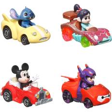 Hot Wheels Toy Vehicles Hot Wheels RacerVerse Disney Vehicle 4-Pack