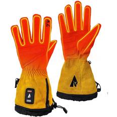 Sportswear Garment Gloves ActionHeat 7V Rugged Leather Heated Work Gloves