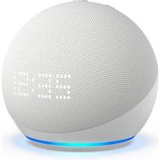 Blau Lautsprecher Amazon Echo Dot with Clock 5th Generation
