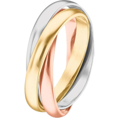 Gold Ringe Christ Women's Ring - Tricolor