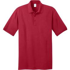 Port & Company Core Blend Jersey Knit Polo Shirt - Red