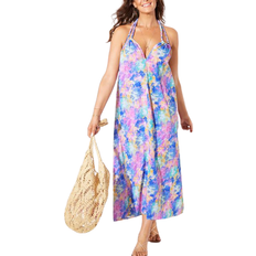 Swimsuits For All Braided Strap Gauze Maxi Dress - Summer Tie Dye